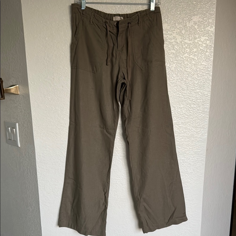 Just Living Brown Chinos Relaxed Fit